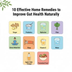 Effective Home Remedies to Improve Gut Health Naturally